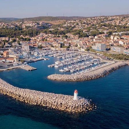 Sea, Sweet & Sun - Vue Sur Mer - T3 - Plage Commerce Et Port A Pieds Sausset-les-Pins Bagian luar foto