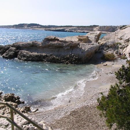 Sea, Sweet & Sun - Vue Sur Mer - T3 - Plage Commerce Et Port A Pieds Sausset-les-Pins Bagian luar foto